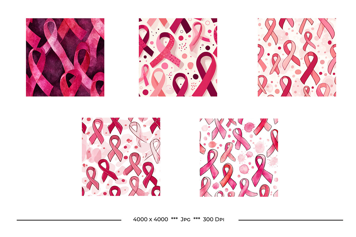 Breast Cancer Awareness, a Pattern Graphic by karenfoleyphoto (Photo 4 of 4)