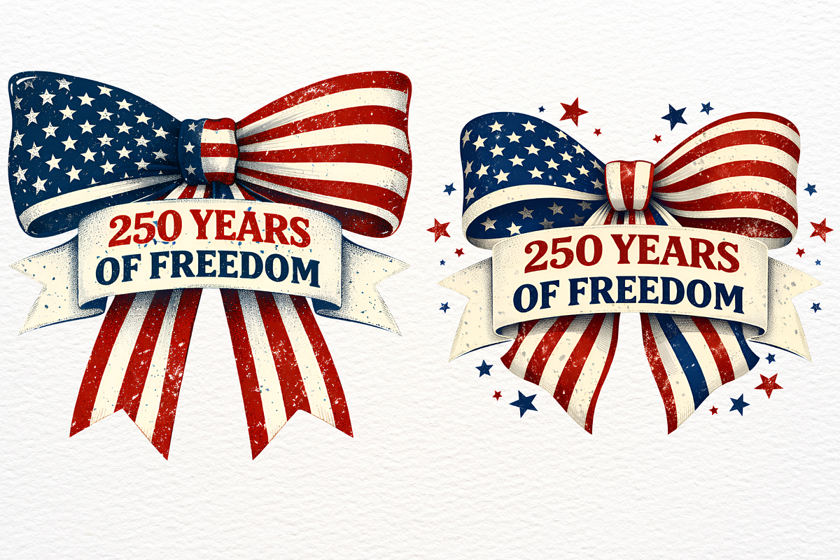 Patriotic USA Clipart 4th July PNG, a Seasonal Illustration by SugarCloudStudioArt (Photo 4 of 5)