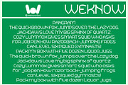 Minimal Clean font, a Sans Serif Font by weknow (Thumbnail 7 of 8)