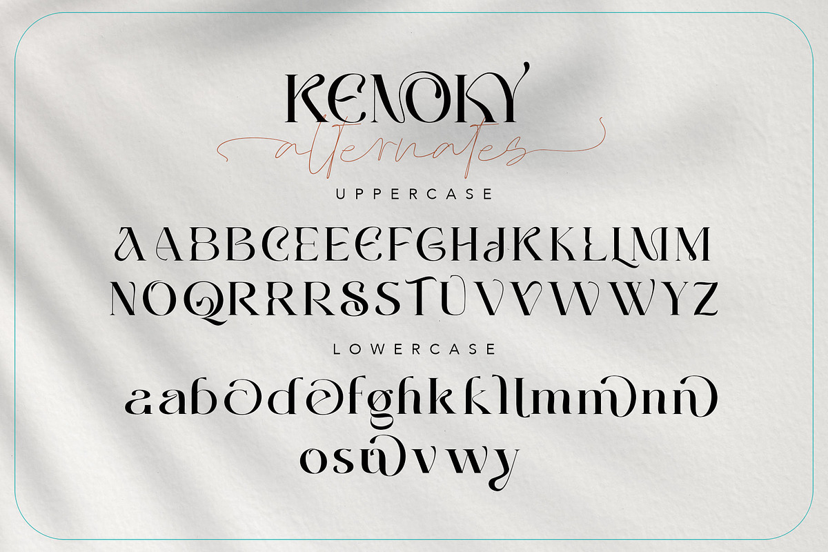 Kenoky Coffekan, a Serif Font by alit design (Photo 9 of 27)