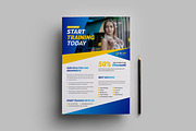 Gym Fitness Flyer Design Bundle, a Flyer Template by VectStock (Thumbnail 3 of 4)