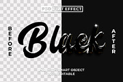 PSD Black Shiny Text Effect Style, a Layer Style Add-On by Mockmenot (Thumbnail 2 of 2)