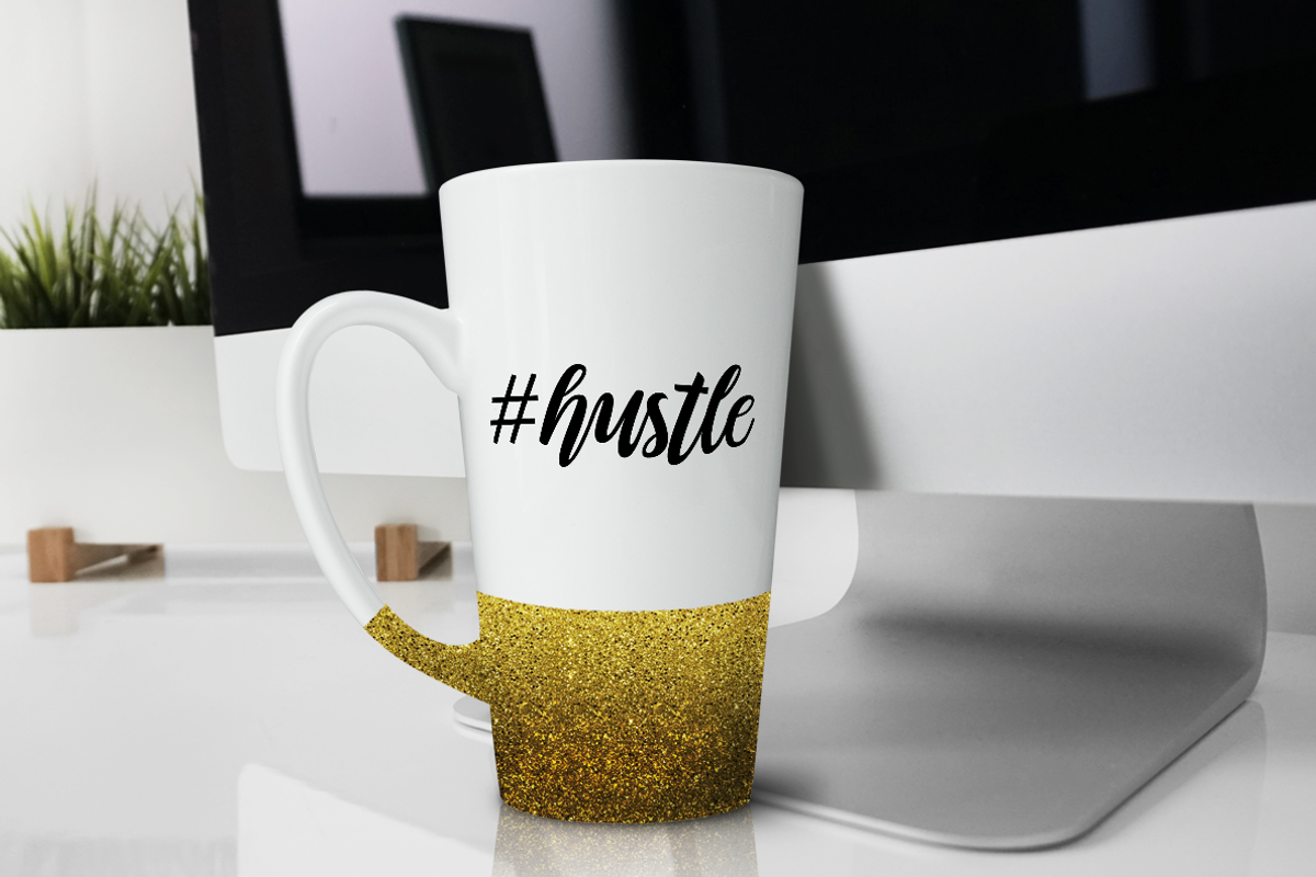 Glitter Latte Mug Product Mock up, a Product Mockup by SarahDesign (Photo 2 of 4)