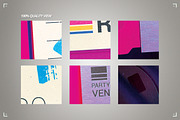 Retro Sci-fi Flyer Floppy Disk Party, a Flyer Template by Storm Pixels (Thumbnail 4 of 4)