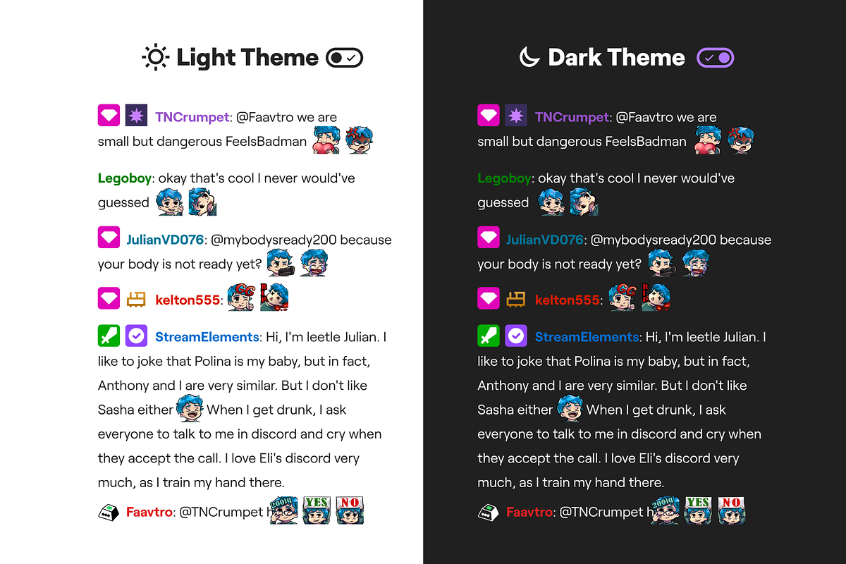 12 Blue Hair Chibi Boy Twitch Emotes, an Illustration by Custom Fonts & Patterns (Photo 3 of 12)