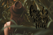 Hand lettering quotes about woman, a Graphic by Anna's Creative Store (Thumbnail 5 of 5)