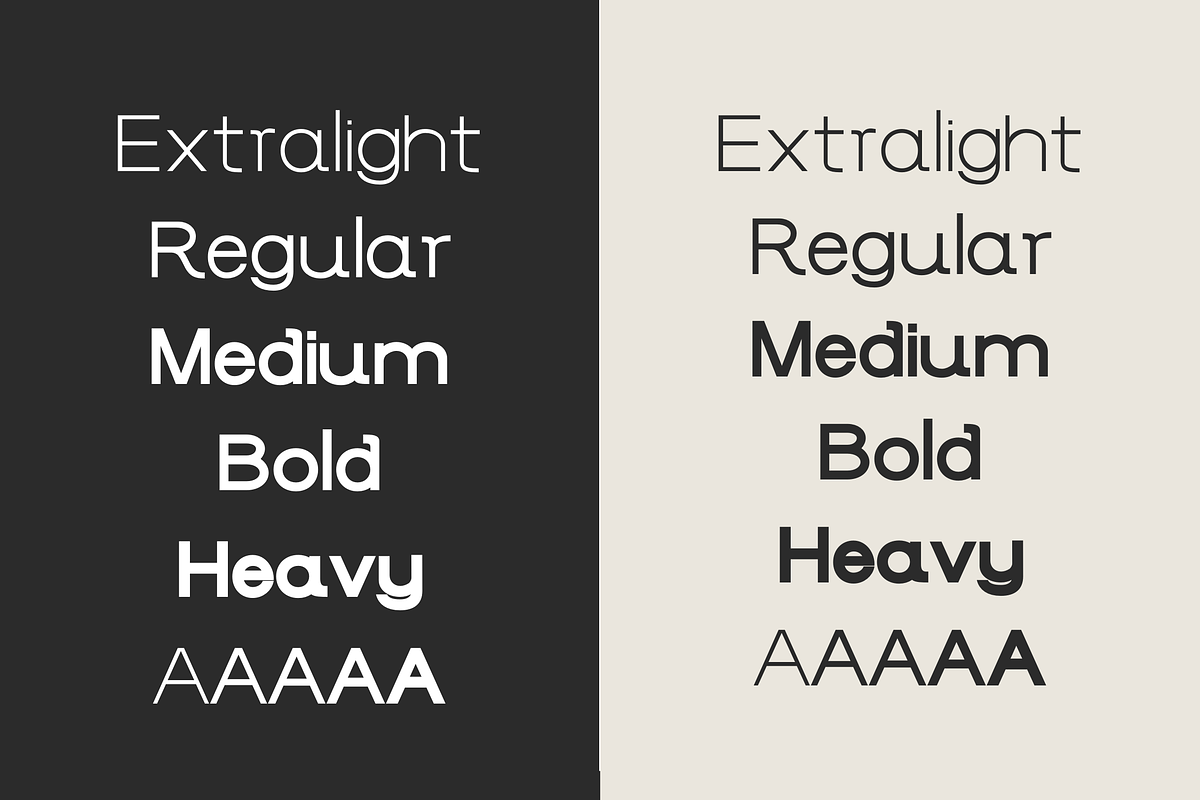 Cozy Gelato Sans | Geometric Sans, a Sans Serif Font by The Gelato Type (Photo 2 of 15)