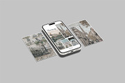 Instagram Stories Mockup, an iPhone Mockup by Graphiculon (Thumbnail 11 of 11)