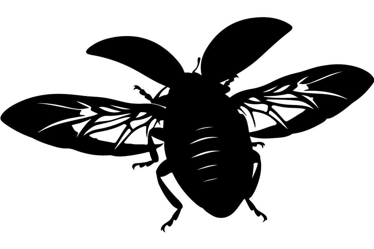 20 Ladybug Silhouette Mega, an Object Graphic by Designer_Momina (Photo 7 of 20)