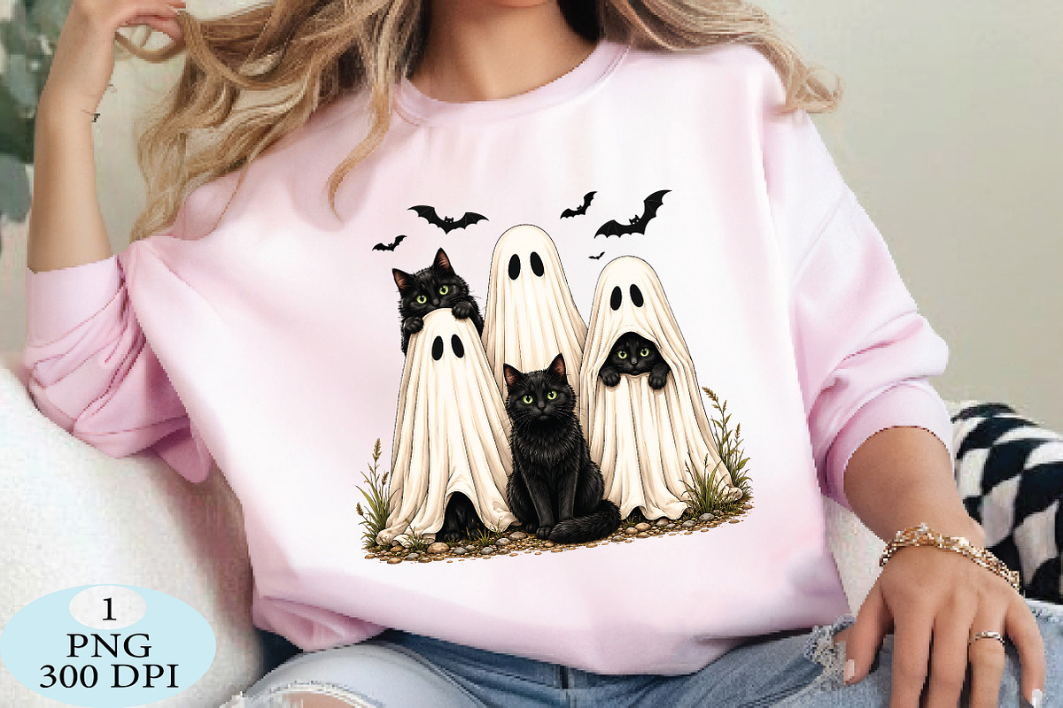 Cowgirl Ghost BOO Western PNG, a Seasonal Illustration by Daily.Designs (Photo 3 of 5)