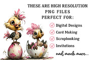 Whimsical Easter Bird Clip-art, an Illustration by OK Design (Thumbnail 4 of 6)