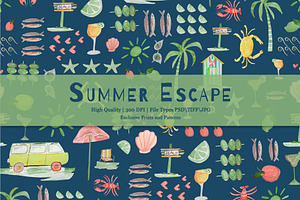 Summer Escape Prints & Patterns