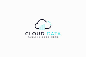 Analytics Cloud Data App Logo, a Branding & Logo Template by Signatoro