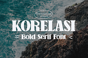 Korelasi - Bold Serif Font, a Serif Font by ivan_artnivora (Thumbnail 1 of 4)