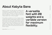kabyta Sans, a Sans Serif Font by agnyhasyastudio (Thumbnail 10 of 14)