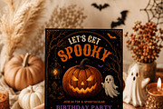 Spooky Halloween Birthday Invitation, an Invitation Template by Arslan (Thumbnail 3 of 5)