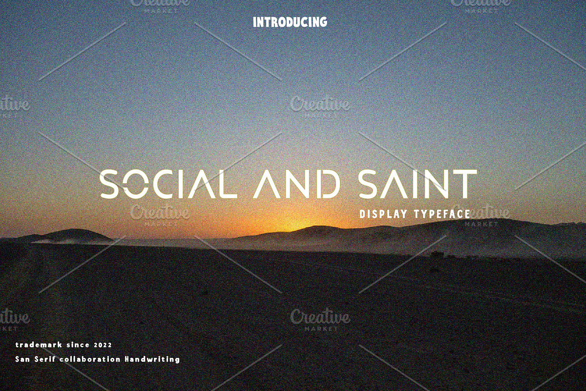 SOCIAL SAINS - FORZATYPE, a Sans Serif Font by ForzaType (Photo 1 of 4)