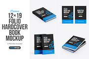 Folio Hardcover Book Mockup, a Books & Magazine Mockup by SimplDesign (Thumbnail 1 of 13)