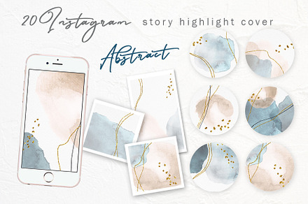 Instagram Story Highlight cover, an Icon by SvetaArtStore