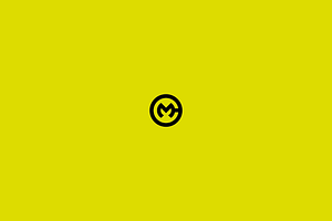 MC letter logo design
