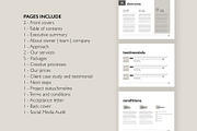 Beige Social Media Proposal Template, a Presentation Template by InkBlue Templates (Thumbnail 7 of 7)