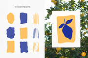 Lemon Summer Hand Drawn Collection, an Object Graphic by Alena Koval (Thumbnail 16 of 18)