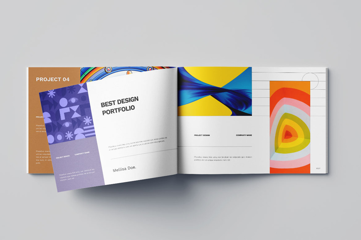 Graphic Design Portfolio Vol.13, a Brochure Template by Bewalrus Studio (Photo 9 of 11)