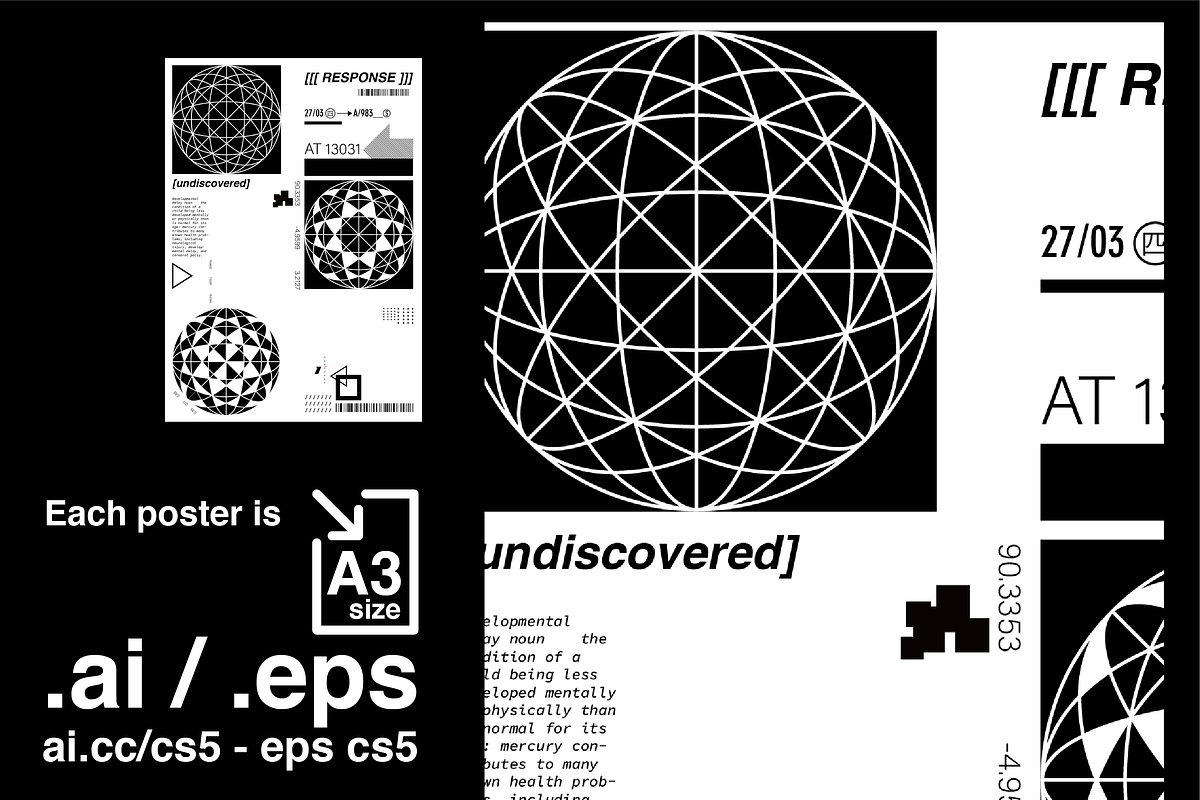 10 Fully Editable Typographic Poster, a Graphic by NoSpoon Design (Photo 3 of 8)
