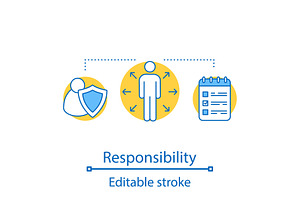 Responsibility Concept Icon