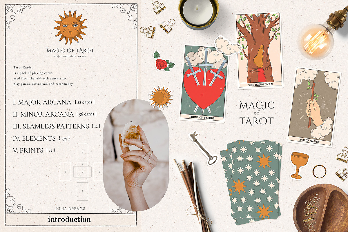 Magic of Tarot Collection, an Animal Illustration by Julia Dreams (Photo 3 of 15)