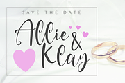 Cute Selfie, a Script Font by Epiclinez (Thumbnail 4 of 5)