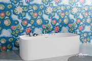 Bright Water Lily Seamless Pattern, a Pattern Graphic by Alwee Studio (Thumbnail 6 of 6)