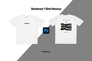 Streetwear T-shirt Mockup