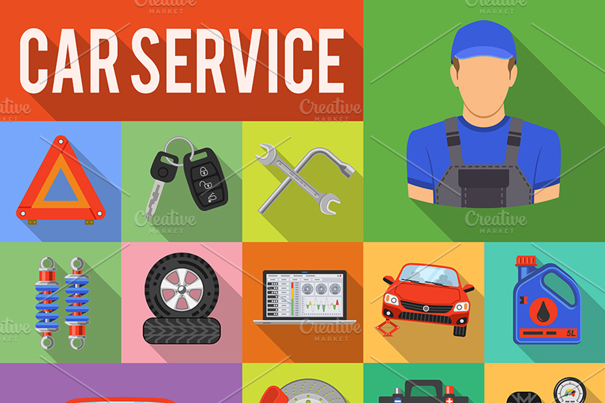Car Service concept, a Finance Illustration by TAlex (Photo 3 of 7)