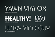 Sabler Titling, a Sans Serif Font by insigne (Thumbnail 5 of 5)