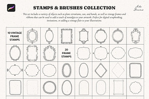 Stamps & Brushes Collection