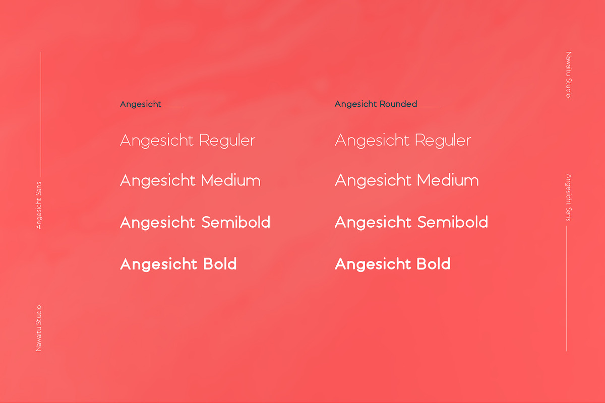 Angesicht | Modern Sans Serif preview 2