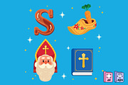 Hand Drawn Sinterklaas Elements, an Object Graphic by MISS CHATZ (Thumbnail 2 of 3)