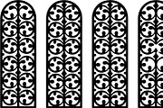 Laser Cut Ornamental Floral Border, a Decorative Illustration by himelgfx (Thumbnail 15 of 19)