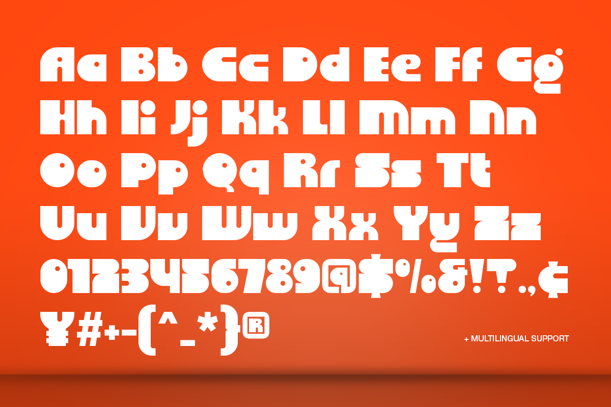 Pogat - Food Bold Font, a Sans Serif Font by Pandeka Studio (Photo 9 of 9)