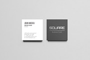 Square Business Card Mockups, a Print Template by resumetemplathttps://d3es (Thumbnail 3 of 14)