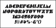 Deco Revisited JNL, a Sans Serif Font by Jeff Levine Fonts (Thumbnail 5 of 5)
