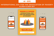 Eradication of Poverty Flyer Set, a Flyer Template by Lakhan1998 (Thumbnail 1 of 2)