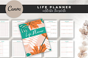 Printable Life Planner Template, a Stationery Template by Design House (Thumbnail 2 of 8)