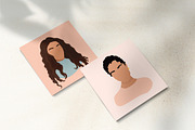 Abstract Women Portraits, an Illustration by Katerine Kolak (Thumbnail 7 of 8)