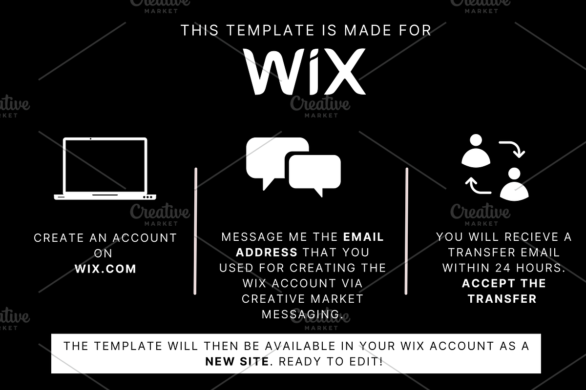 Wix Website Template for Coaches, a Wix Template by Studio Eburnean (Photo 5 of 5)