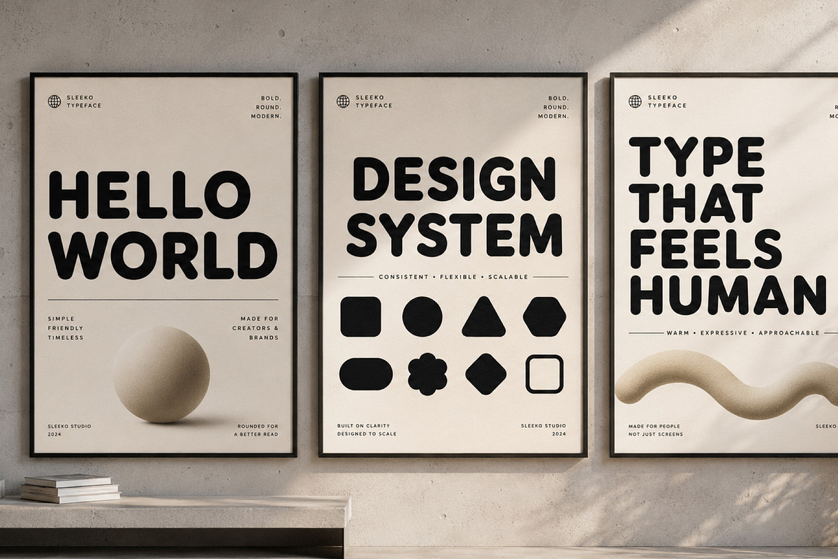 SLEEKO - Regular & Bold, a Sans Serif Font by HypeWorksCo (Photo 6 of 11)