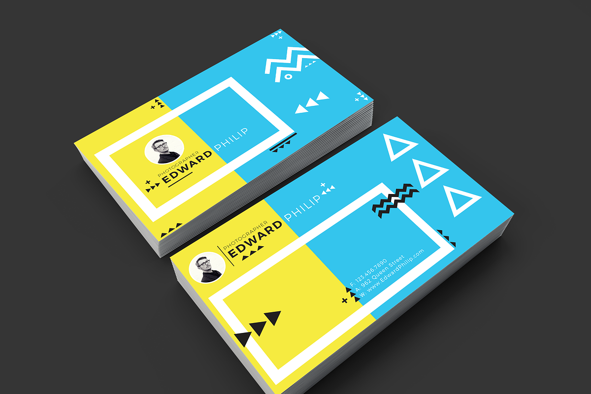 Edward Phillip Business Card, a Business Card Template by D | S Creative Design (Photo 4 of 4)