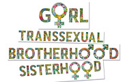 Gender identities zentangle, an Object Graphic by Watercolor fantasy (Thumbnail 6 of 13)