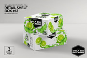 Retail Shelf Box 12 Packaging Mockup, a Product Mockup by INCDesign (Thumbnail 7 of 9)